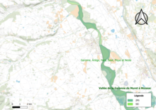 Site Natura 2000 sur le territoire communal.