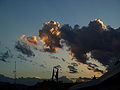 8670 - Nubi al tramonto - Foto Giovanni Dall'Orto - 9-Sept-2007.jpg