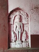 A Jain deity in a Dharmathakur temple