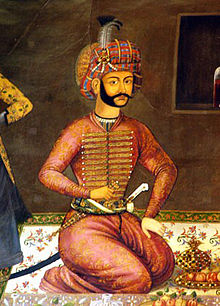 Portrait du chah Abbas II