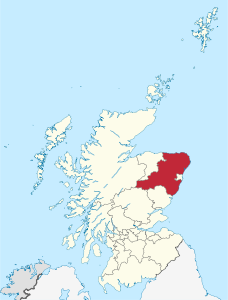 Aberdeenshire - Lokalizacja