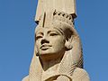 Akhmim - Sanamu kubwa ya Meritamon, binti ya Ramses II