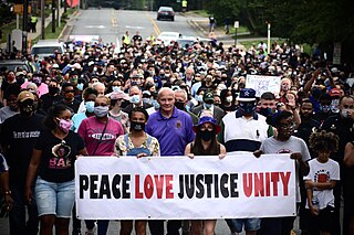 <span class="mw-page-title-main">George Floyd protests in North Carolina</span> 2020 civil unrest after the murder of George Floyd