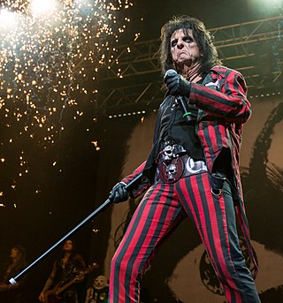 <span class="mw-page-title-main">Alice Cooper discography</span> Cataloging of published recordings by Alice Cooper