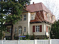 Villa mit Einfriedung