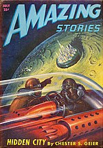 Amazing Stories cover image for July 1947