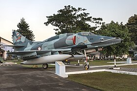 An Indonesian Air Force A-4-Skyhawk TT-0440 at Dirgantara Mandala Museum.jpg