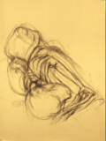 Thumbnail for File:Anatomical study on sepia paper by Christopher Willard.png