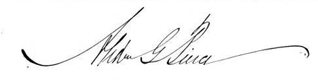 Andrew G. Pierce signature.png