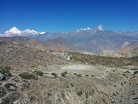 Annapurna Range from Chhusang
