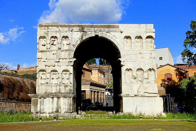 File:Arch of Janus (Arco di Giano) - Rome, Italy - DSC00566.jpg