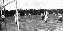 Scene of the first edition held in 1905 Argentina vs uruguay lipton 1905 (1).jpg