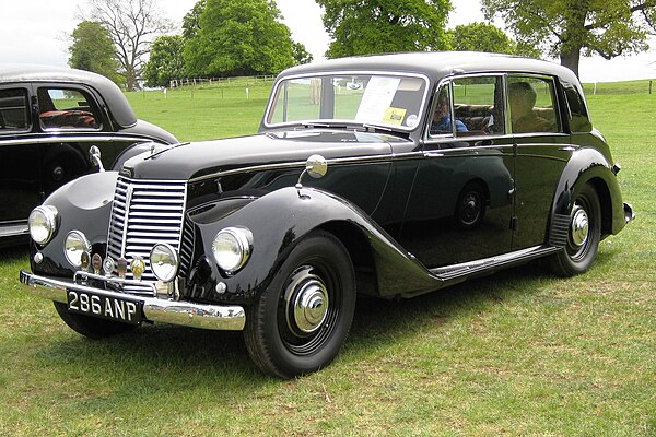 Whitley four-light sports saloon