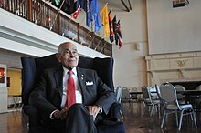 Lieutenant General Arthur J. Gregg (retired) in 2023 sitting in the Gregg-Adams Club, Fort Gregg-Adams, VA. Arthur J. Gregg.jpg