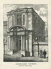 The old Ashmolean Museum building in Oxford, England Ashmolean Museum (BM 1954,1103.1).jpg