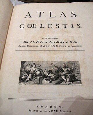 <i>Atlas Coelestis</i> Star atlas