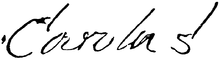 Autograf, Carl XII, Nordisk familjebok.png