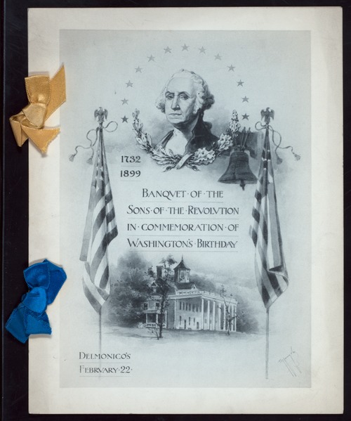 File:BANQUET (held by) SONS OF THE REVOLUTION (at) "DELMONICO'S, NEW YORK, NY" (REST;) (NYPL Hades-271478-467638).tiff