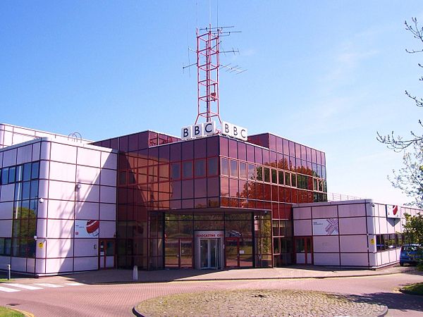 Broadcasting Centre in Spital Tongues, Newcastle upon Tyne.