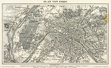 1837 (Bechstein, Plan von Paris - Album der Haupt- und Residenzstädte Europa's)