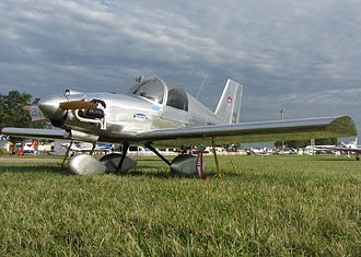 BK-1.3: The second aircraft built by the designer with tricycle gear at EAA's AirVenture 2013, Oshkosh, Wisconsin BK-1low.jpg