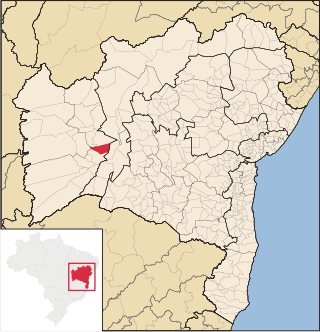 <span class="mw-page-title-main">Serra Dourada</span> Municipality of Bahia State, Brazil