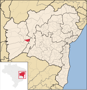 Localisation de Serra Dourada