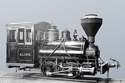 Baldwin 16020-1898, 0-4-0 ST, "Aline".