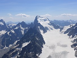 The Barre des Écrins and the Glacier Blanc