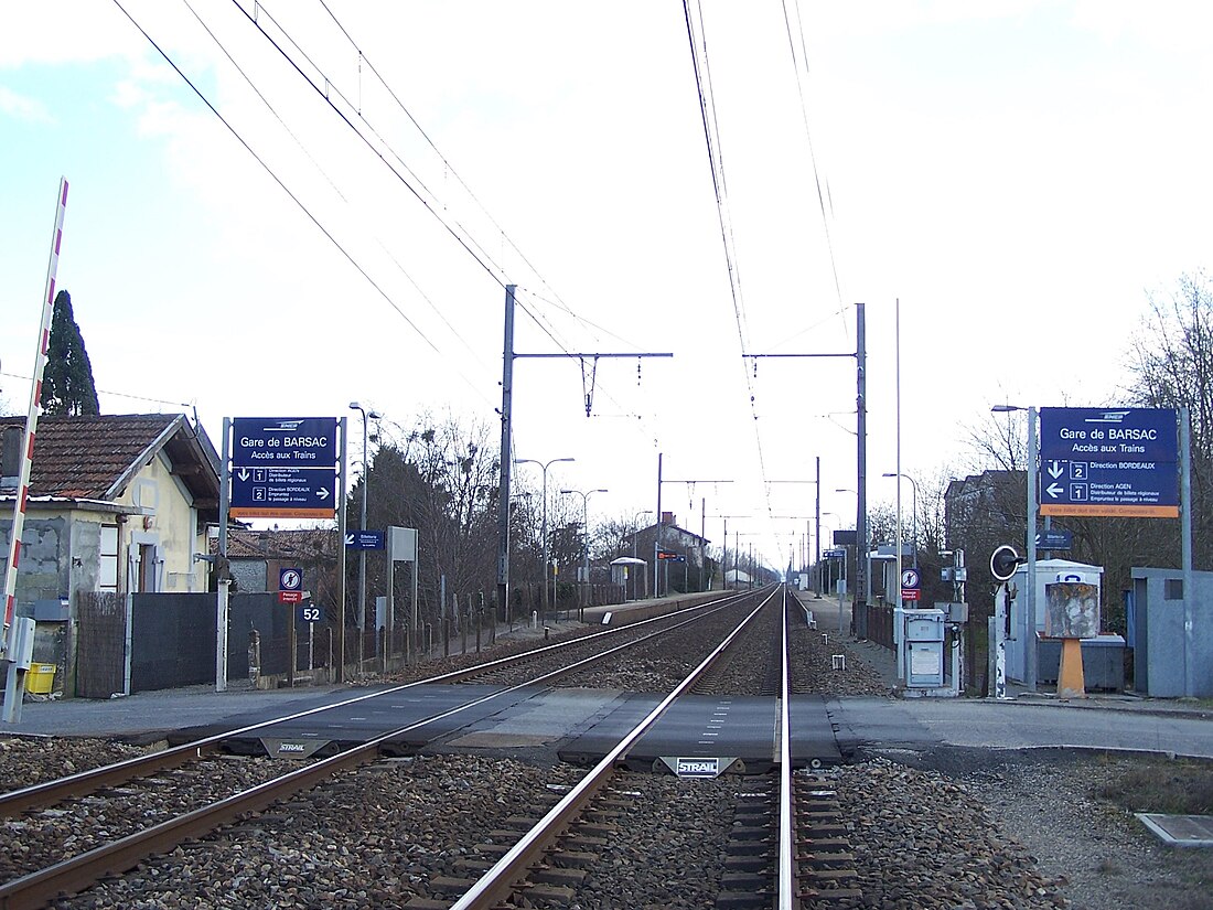 Gare de Barsac