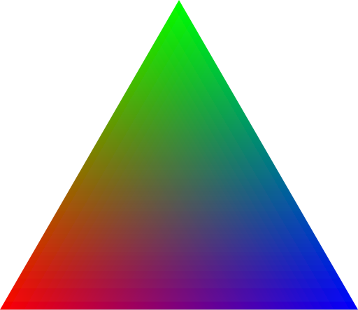 三原色,Barycentric RGB