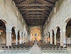 Intérieur la basilique Saints-Félix-et-Fortunat de Vicence