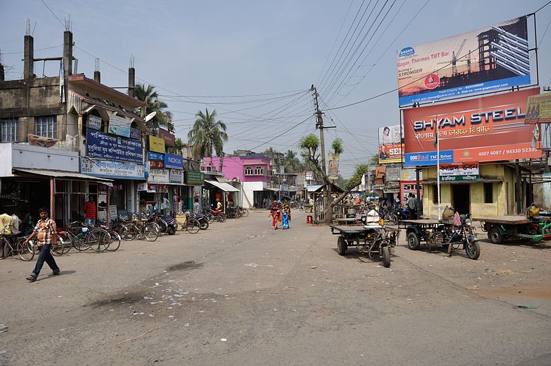 File:Bazaar Area - Dhubulia - Indian National Highway 34 - Nadia 2013-03-23 7057.JPG