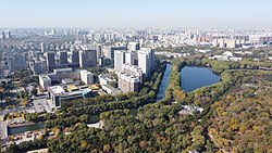 Beiling Park Zhao Mausoleum (Qing dynasty) drone view 7.jpg