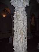 Freisinger Bestiensäule von Nordost