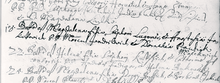 Birth register of MAgda Logomer