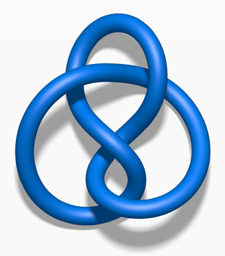 <span class="mw-page-title-main">Figure-eight knot (mathematics)</span> Unique knot with a crossing number of four