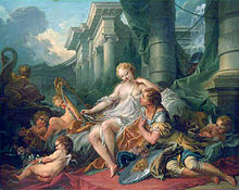 Rinaldo and Armida, 1734 (Reception piece)