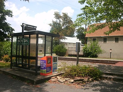 How to get to Boyds MARC Station with public transit - About the place