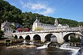 Brantôme met de rivier de Dronne