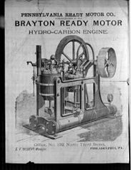 Brayton engine 1875
