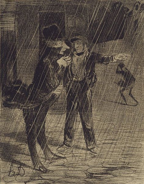 File:Brooklyn Museum - Comment à Chaillot... - Honoré Daumier.jpg