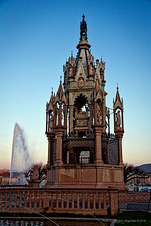 The Brunswick Monument on the Quai du Mont-Blanc, Geneva. (Source: Wikimedia)