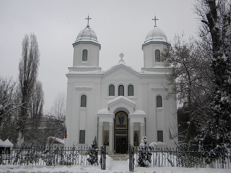 File:Bucuresti, Romania, Biserica Sf. Nicolae Tabacu, Str. Calea Victoriei.JPG