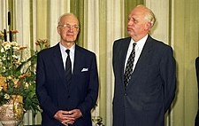 Hans Tietmeyer a Helmut Schlesinger