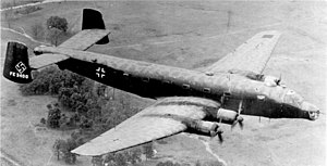 Ju 290 A-7 i flyvning