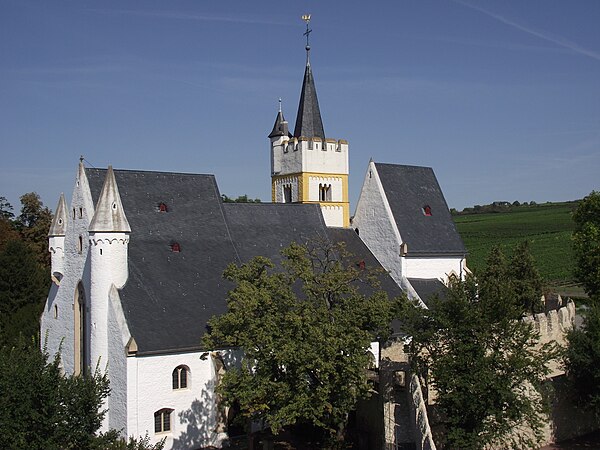 The Burgkirche ("Castle Church") in Ingelheim