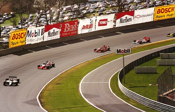 Race action during the 1997 event.