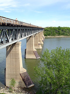 CPR Bridge (Saskatoon) bridge in Canada