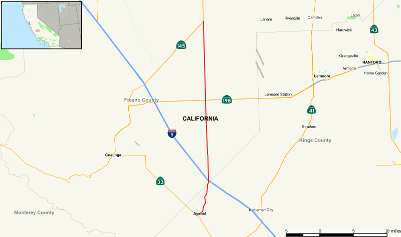 File:California State Route 269 Map.svg
